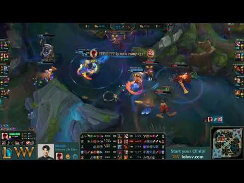 Lee Sin Quadrakill by Moojin on Patch 9.21