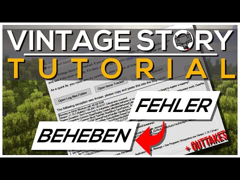 ViNTAGE STORY - Tutorial FEHLER UND ABSTÜRZE BEHEBEN v1.16 -  👨‍🎓 | German Deutsch HD