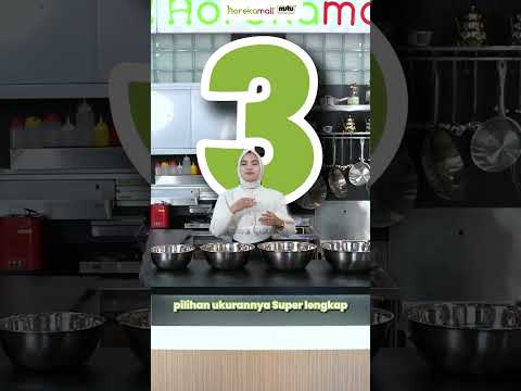 Baskom Stainless Steel Besar Horeca | Mutu SMB-30 on Youtube