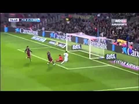 FC Barcelona vs Deportivo La Coruna 2:2 all goals
