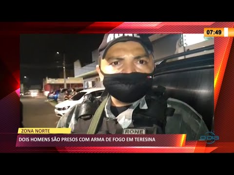 Homem é preso por suspeita de andar armado na zona norte 28 05 2021
