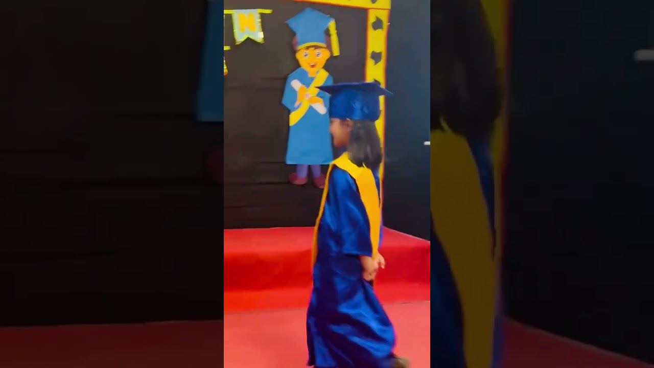 Graduation day in school #graduation #kidsschool #kidslearning #kids #learning