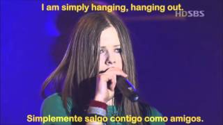 AVRIL LAVIGNE - Don&#39;t Give HD (English - Español - Lyrics - Subs)