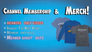 Memberships and Merch | Thank You