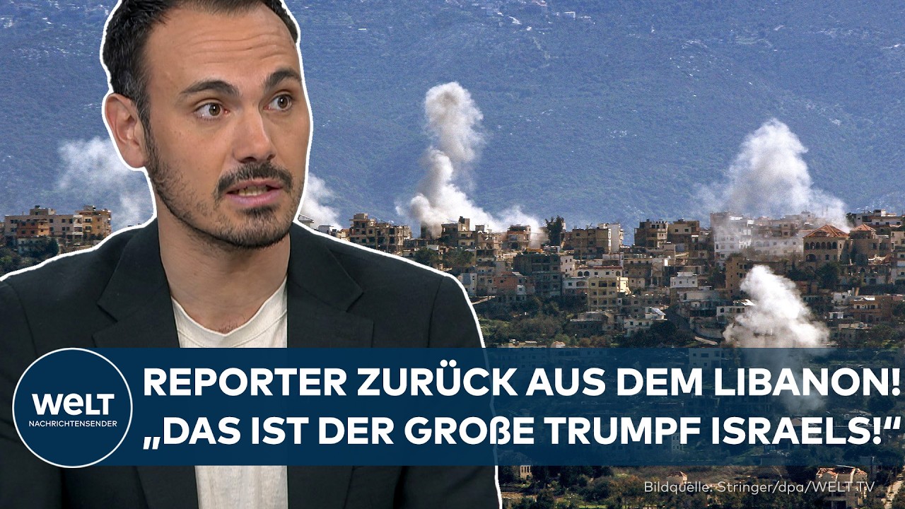 NAHOST: Israels Bodenoffensive im Libanon – "Die Angriffe sind massiv!"