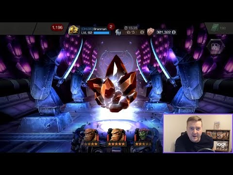 100x 6 Star Cavalier Crystal Opening - Marvel Contest of Champions - Featured 5 Star Crystal