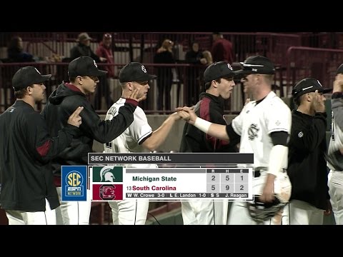 RECAP: Baseball Defeats Michigan State — 3/11/17