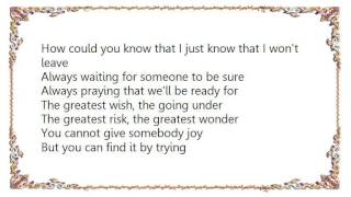 Gratitude - The Greatest Wonder Lyrics