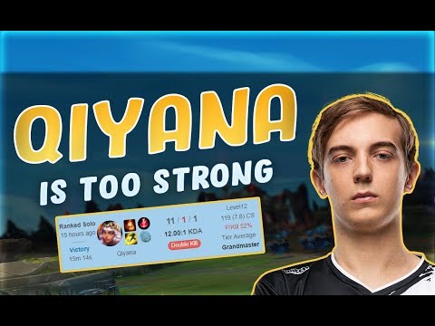 *CAPS IS TOO CLEAN ON QIYANA* WORLD #1 QIYANA SMURFING IN EUW CHALLENGER (Midbeast review)