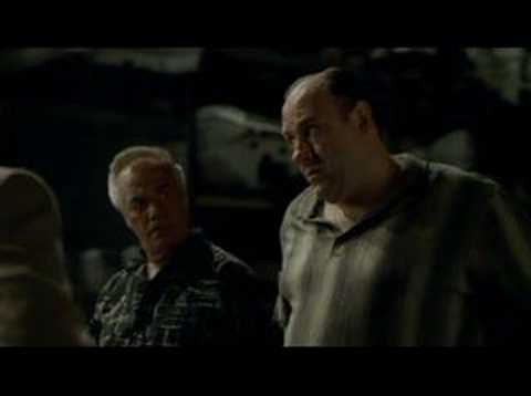 Sopranos-Paulie impresses Tony