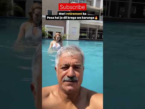 Dharambir Haryana | Your budhapa your choice | Russian girlfriend in pool | #tau #enjoy #dharambir