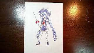 【描いてみた】音街ウナ