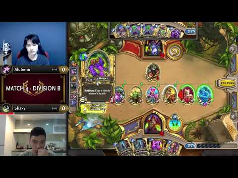 Alutemu vs Shaxy - Division B - Hearthstone Grandmasters Asia-Pacific 2020 Season 2 - Week 4