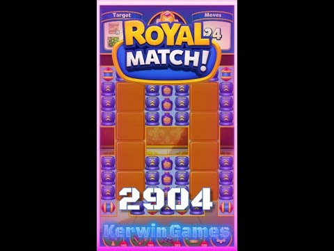 Royal Match Level 2904 - No Boosters Gameplay