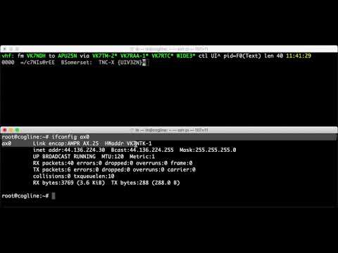 Packet Radio Operation on Linux - Unconnected Mode