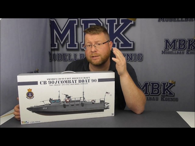 TIGER 1//35 6293 CB 90//COMBAT Boat 90 SWEDEN CB-90 FSDT ASSAULT CRAFT model kit