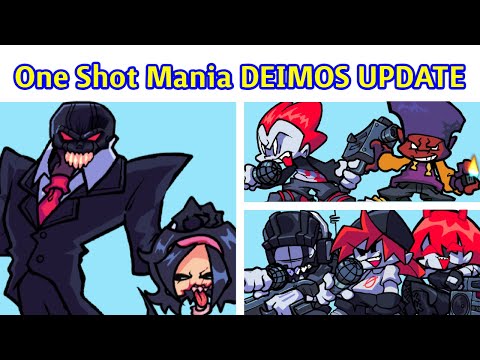 FNF : One Shot Mania FULL RELEASE - VS Convict & Deimos  [ Friday Night Funkin ] [ MOD] [ HARD ]