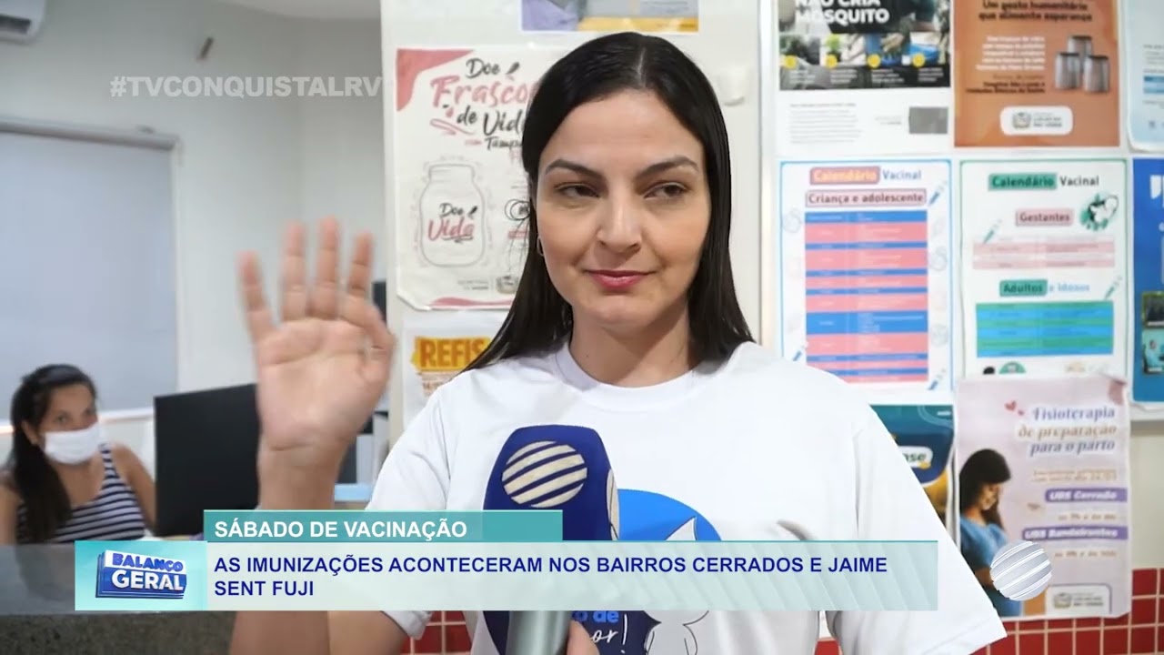 Secretaria de Saúde Reforça Vacinação Contra o Sarampo nos Fins de Semana em Lucas do Rio Verde.