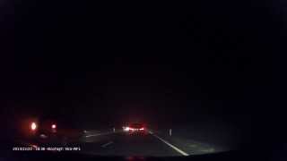 preview picture of video 'Traffic situation - overtaking by truck in dense fog (6)'