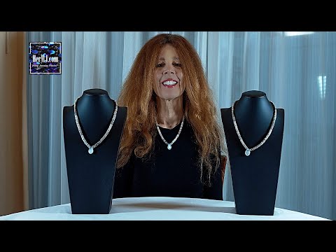 Australian Opal Necklace and Moonstone Pendant Designer Preview