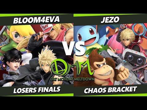 DAT Merry Meltdown 2023 Losers Finals - Bloom4Eva (Bayonetta) Vs. Jezo (ROB) Smash Ultimate - SSBU