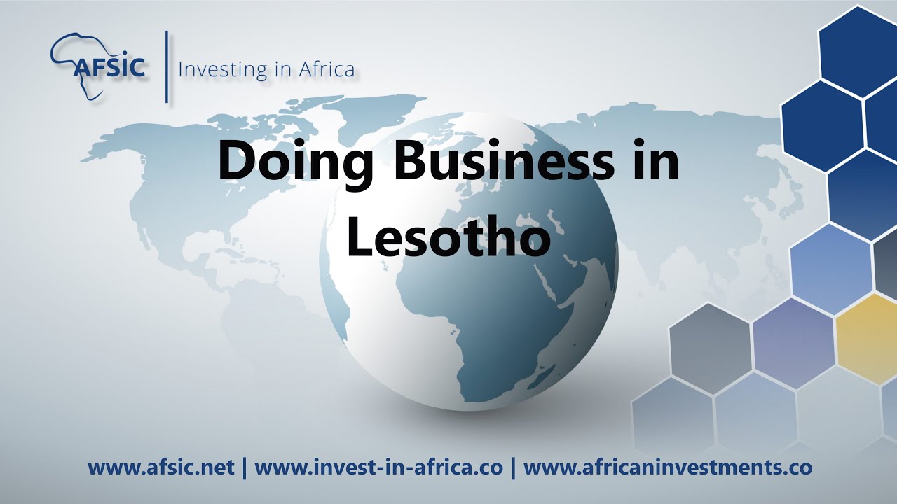 Business in Lesotho - DOING BUSINESS IN LESOTHO - Get Lesotho Business Opportunities