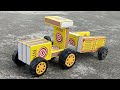 How To Make Matchbox Truck Trolley At Home From Matchbox Diy Truck Toy Mini Lorry Truck