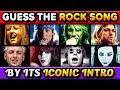 Guess The ROCK SONG By Its Iconic Intro Most Popular Rock Songs Music Quiz