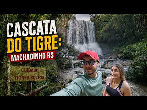 Cascata GIGANTE  no norte do RS… O passeio começou antes da cascata 💦