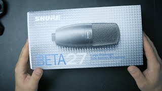 Video thumbnail for 🎙 Shure Beta 27 🎙- Large Premium Condenser  Microphone [ Unboxing + Specs ] by ALL GEARED UP