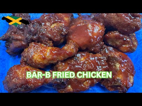 HOW TO MAKE  BAR-B- FRIED CHICKEN | (Tasty & Flavorful)