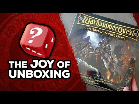 The Joy of Unboxing: Warhammer Quest Card Game