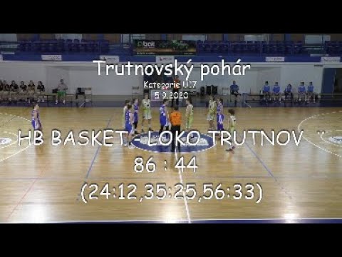 2020 0905_U17_Trutnovský pohár_HB Basket - LOKO Trutnov