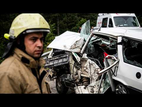 Hurdaya dönen otomobildeki yaralı kadın yaşamını yitirdi