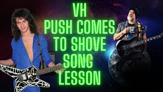 How to play Van Halen Push Comes to Shove [on guitar]