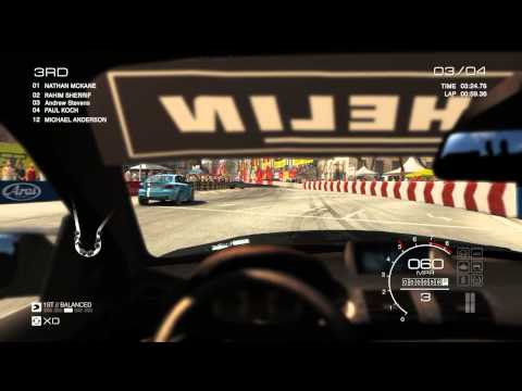 GRID Autosport - Gameplay Video (Interior View pt. 2)