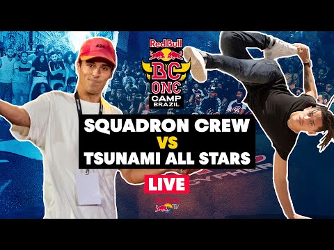 Squadron Crew vs. Tsunami All Stars | Red Bull BC One Camp Brazil 2022 | LIVESTREAM