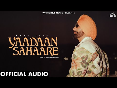 AMMY VIRK : Yaadaan Sahaare  (Official Audio) Dilmaan | Punjabi Songs