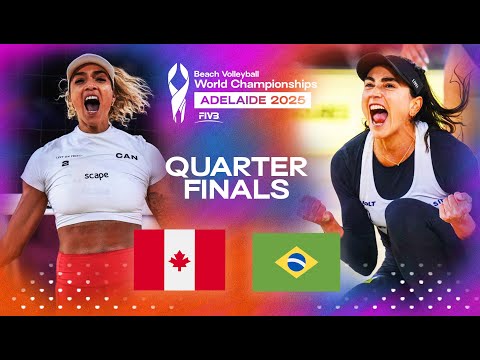 Melissa/Brandie vs. Carol/Rebecca - Beach World Championships 2025 | Highlights | Quarter Finals