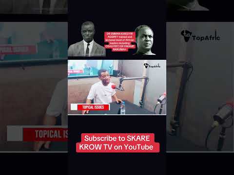 James Emmanuel Kwegyir Aggrey video 3