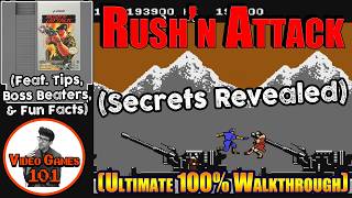 Rush'n Attack NES Walkthrough | 100% Guide | Video Games 101