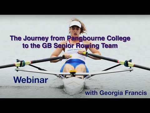 Pangbourne College Lockdown Rowing Webinar with OP Georgia Francis