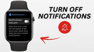 How To Turn Off Notifications On Apple Watch
