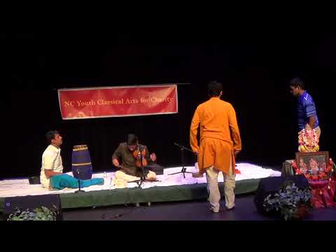 Madhu (Ganesh) Vadlamani Violin Solo at NCYCAC 2017 - Part1