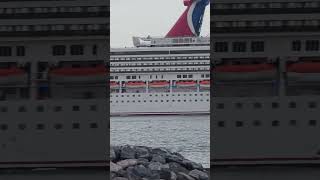 CARNIVAL SUNSHINE Length 896'#cruiseship #huge #luxury #adventure