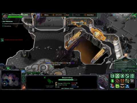 Starcraft 2 Special forces elite 5 Hard swarmling completed part 1