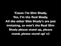 The Real Slim Shady - Eminem [Lyrics] 
