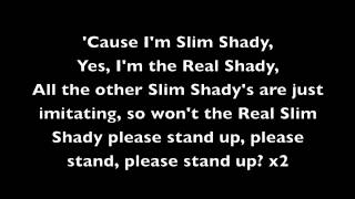 The Real Slim Shady - Eminem [Lyrics]