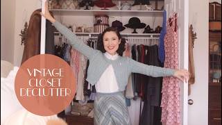Finally Decluttering My Vintage Closet For The Fall And Winter | Carolina Pinglo