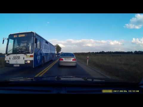 Kolejny mądry kierowca z BMW.